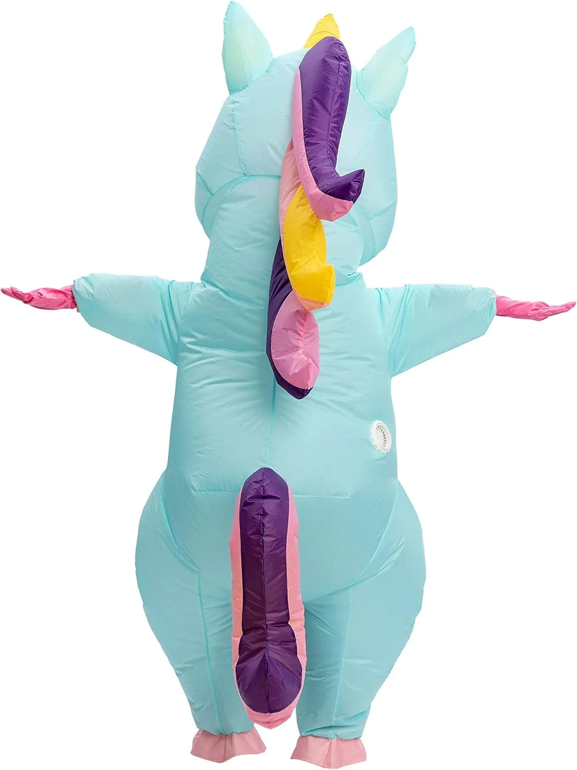 Inflatable Costume for Kids, Full Body Unicorn Costume, Unicorn Air Blown Costume, Unicorn Halloween Costume for Boys and Girls Dress up Party