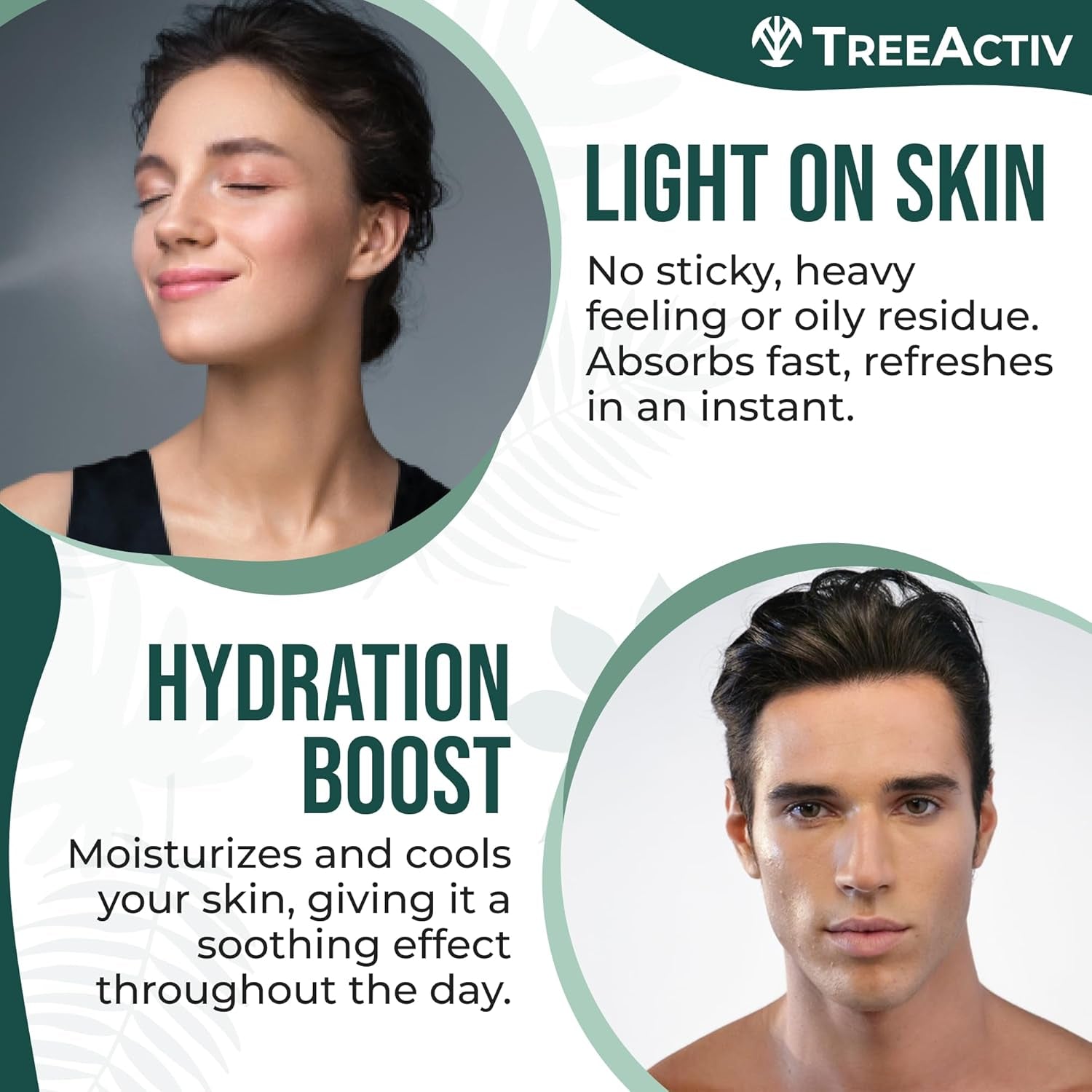 Acne Treatment Face Spray, 4 Fl Oz Facial Spray with Witch Hazel, Salicylic Acid for Acne Prone and Oily Skin, for Hormonal, Severe Cystic Acne, Skin Clearing Toner, 1000 Sprays