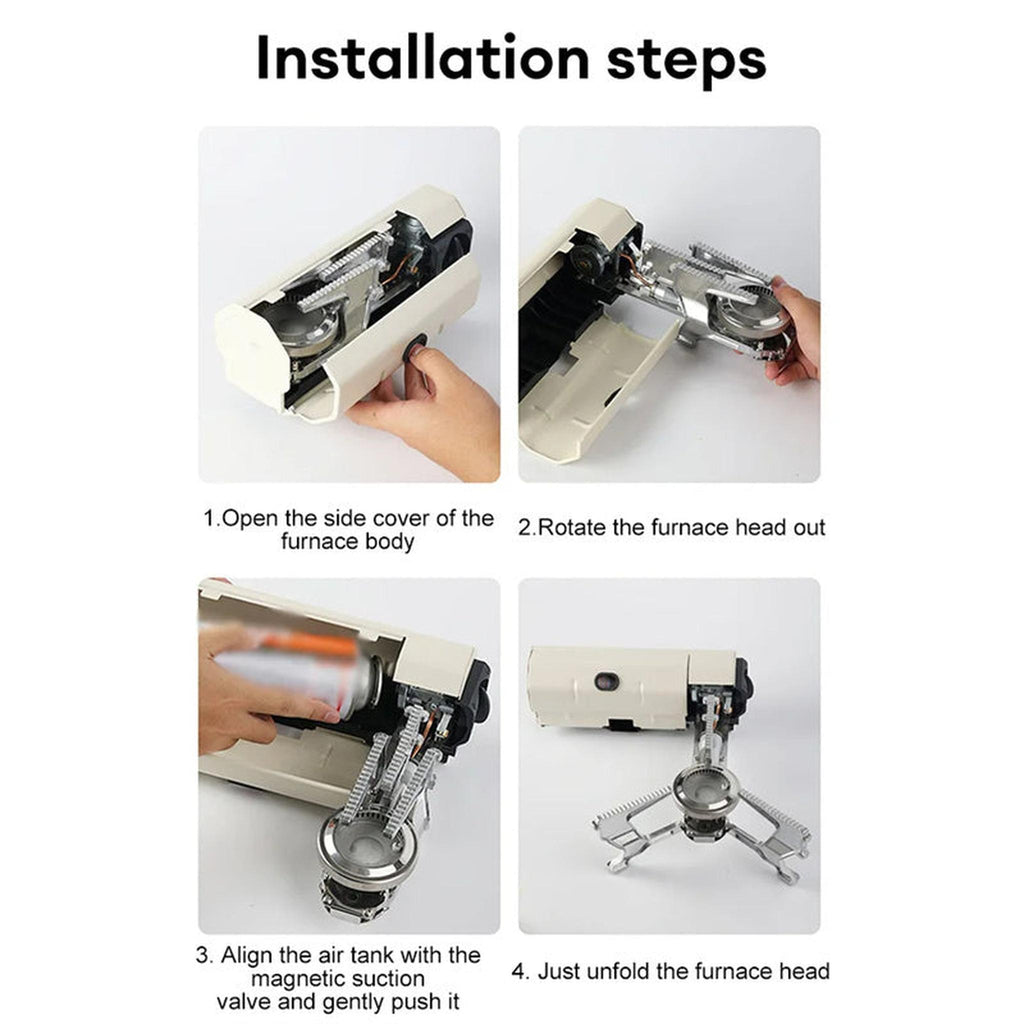 [Camping Gas Stove] Portable Folding Cassette Stove