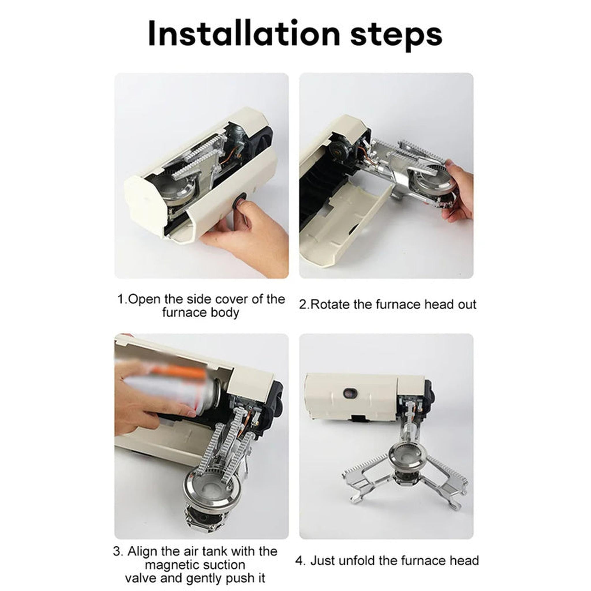 [Camping Gas Stove] Portable Folding Cassette Stove