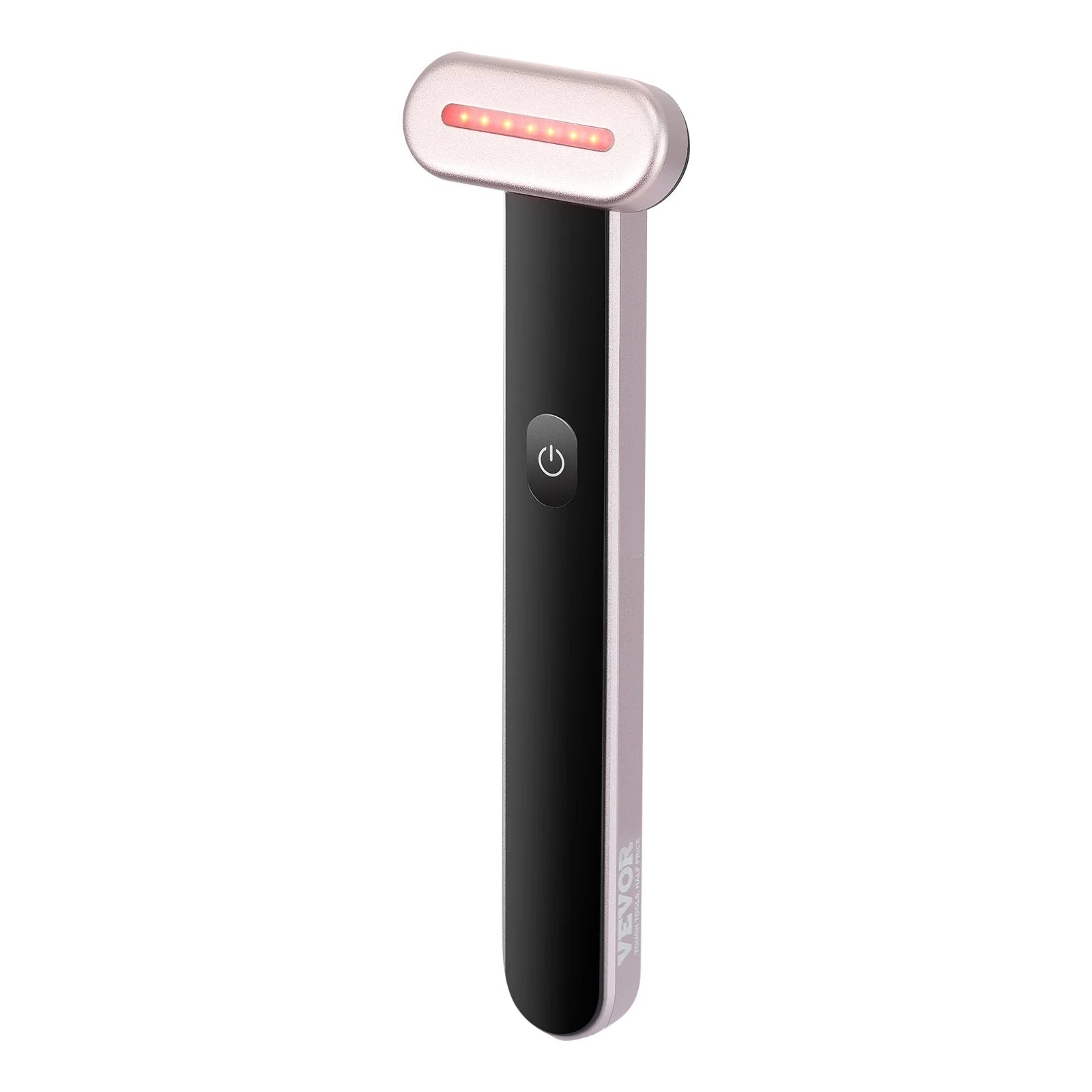 Red Light Therapy Wand for Face and Neck - 3-in-1 LED Device with Heating and Vibrating Massage Features, Portable Beauty Tool