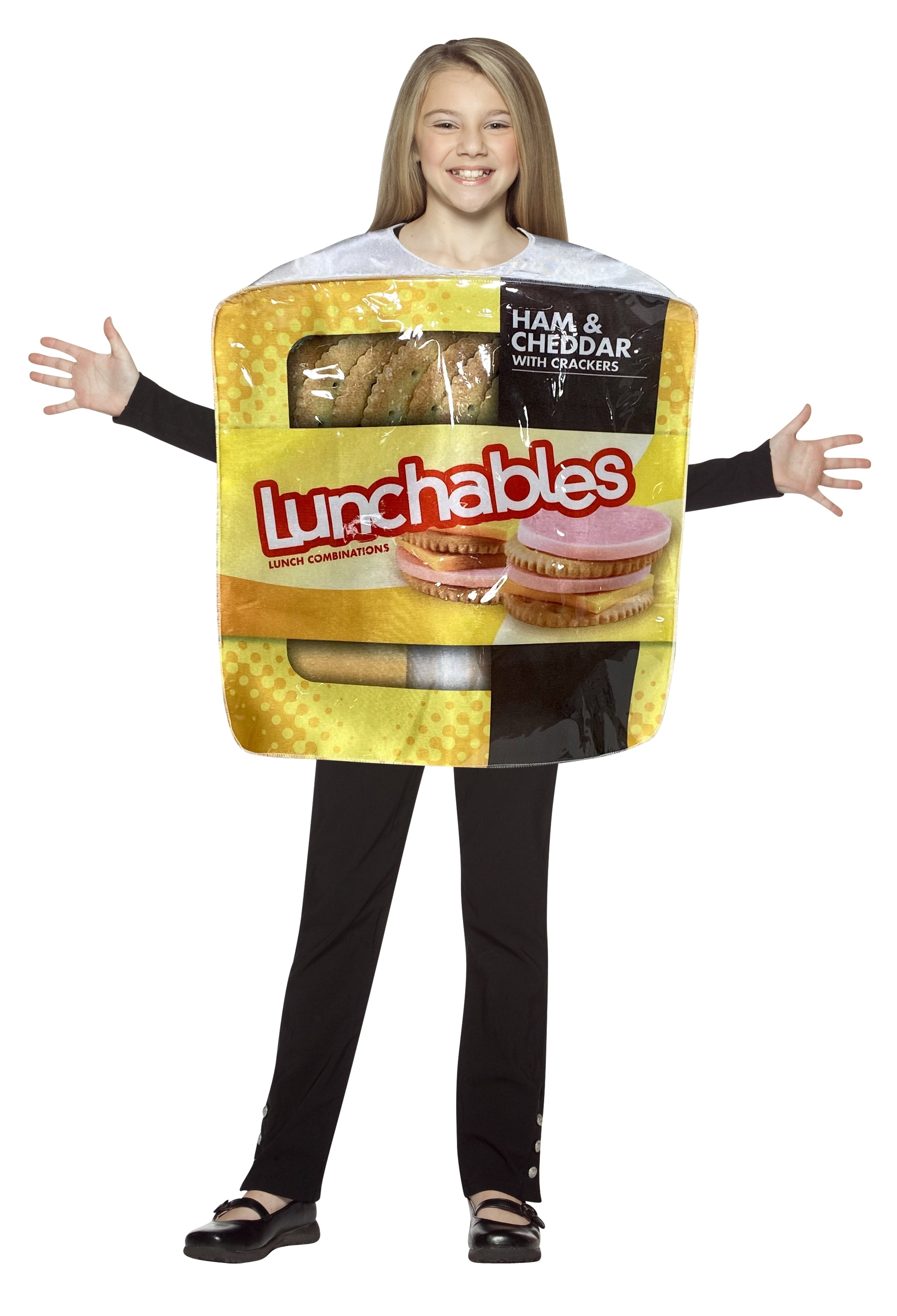 Kraft Lunchable Halloween Costume, Unisex Child, Size 7-10, Multicolor