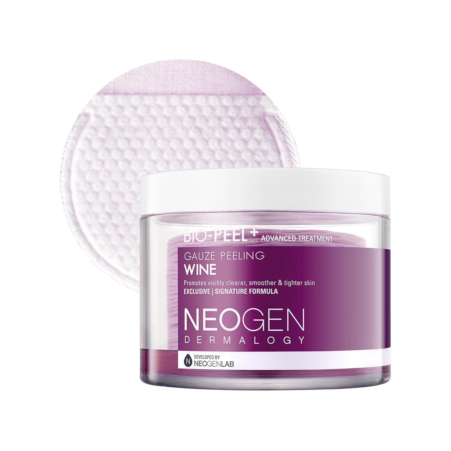 NEOGEN DERMALOGY Bio-Peel Gauze Peeling Pad Collection - Exfoliating & Cleansing Peeling Pad with PHA - Korean Skin Care