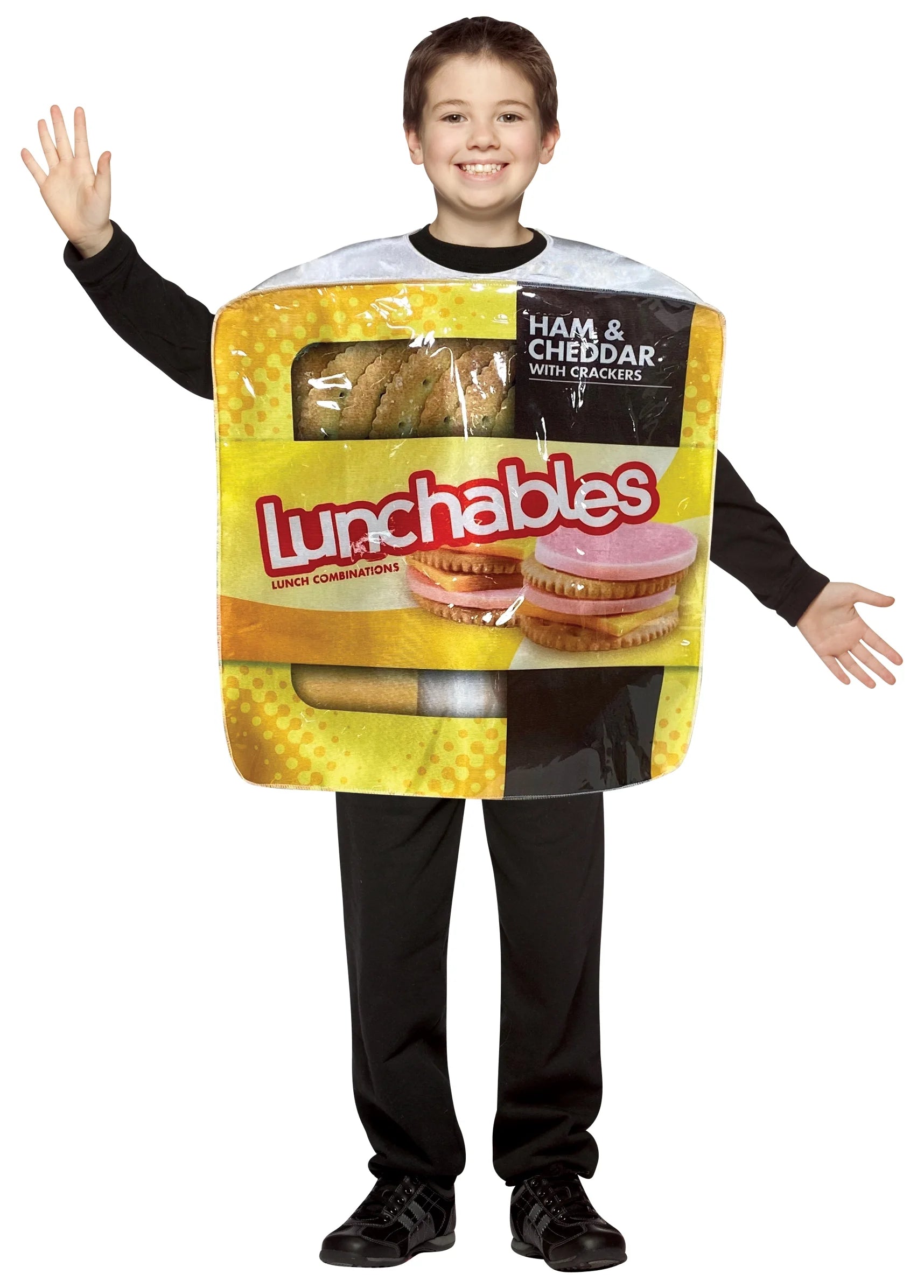 Kraft Lunchable Halloween Costume, Unisex Child, Size 7-10, Multicolor
